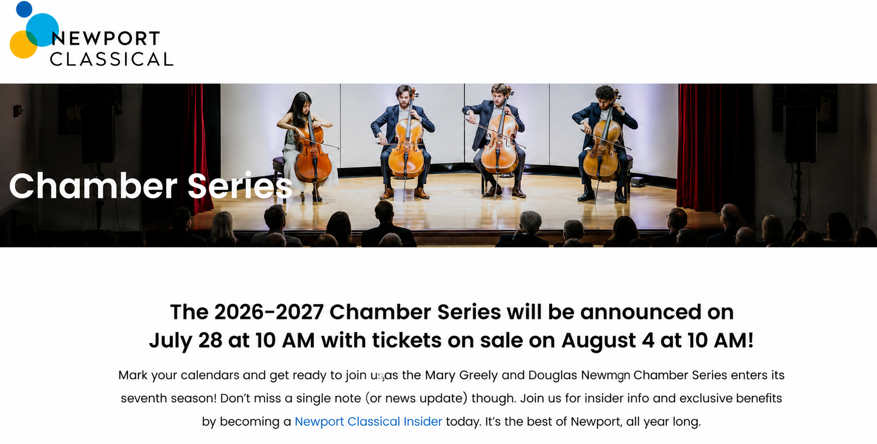 NC Chamber Series